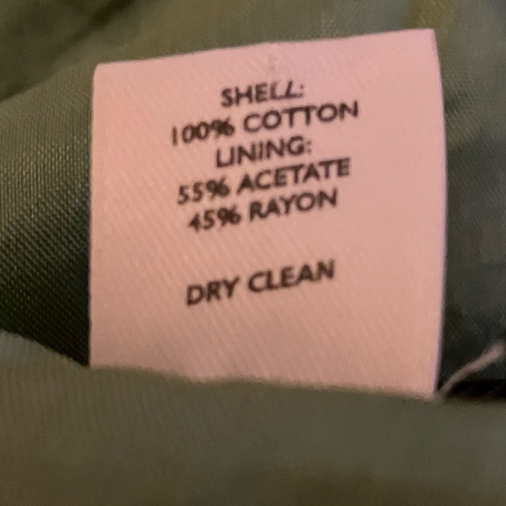 LOFT Vintage Texture Stem Green/White Shift Mini Dress (Modern Size: 8/10 Med) - Picture 5 of 13